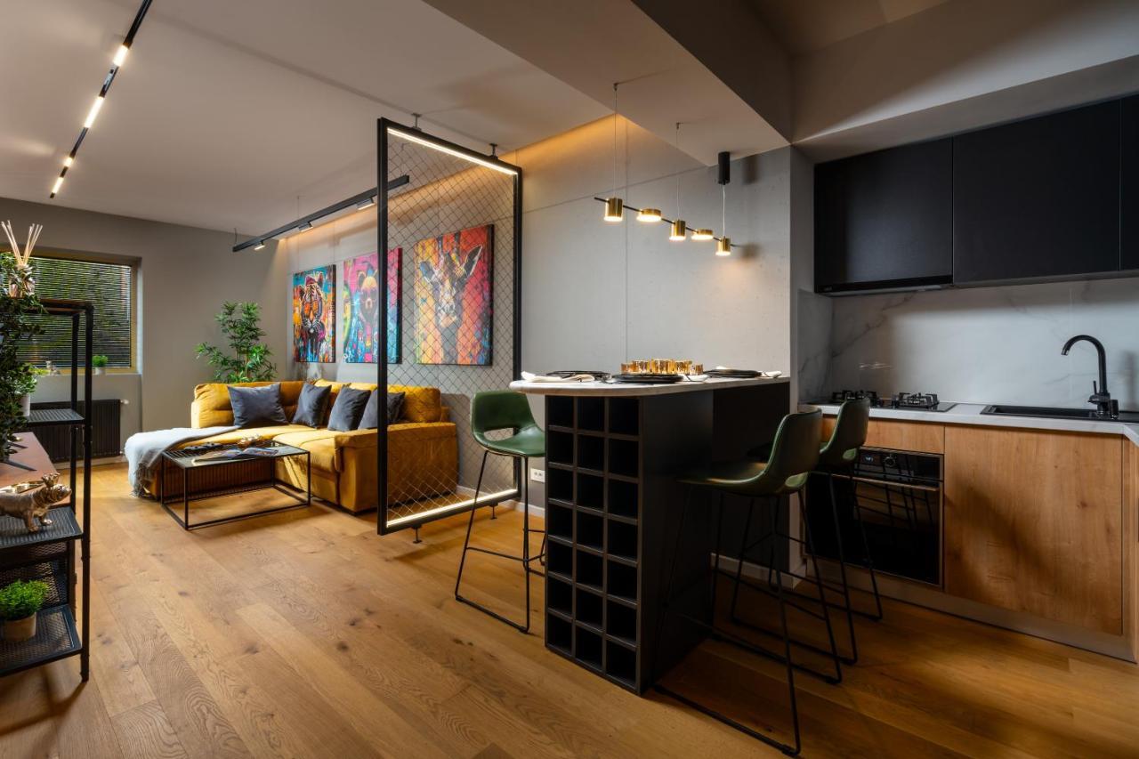 Brooklyn Studio - Aviatiei Park - Netflix - Parking Bucarest Exterior foto