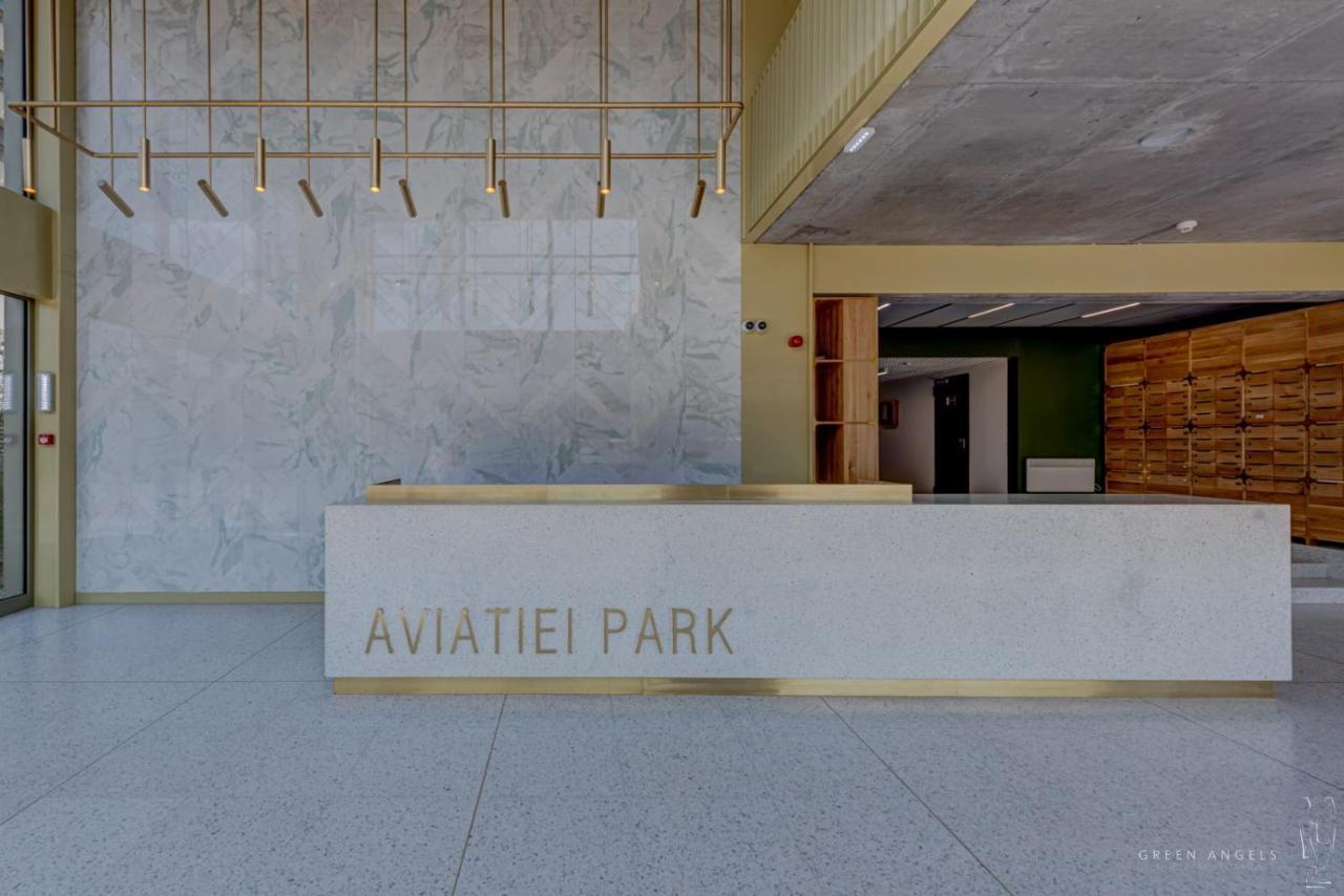 Brooklyn Studio - Aviatiei Park - Netflix - Parking Bucarest Exterior foto